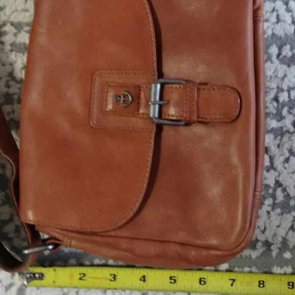 Harbour 2nd Crossbody Bag “Anchor Love” Collection Soft Cowhide Leather - Picture 5 of 10